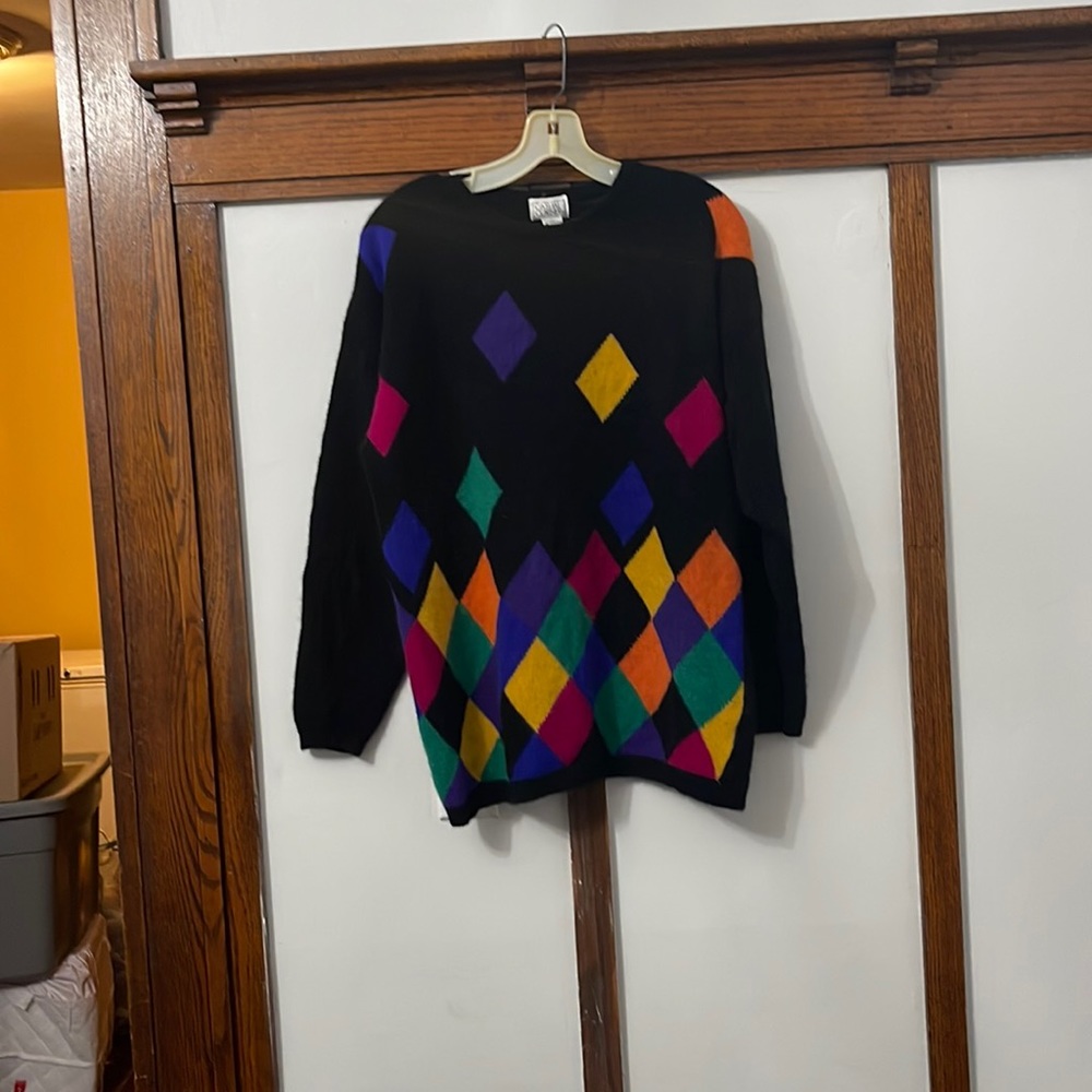 Multicolored Sweater Large